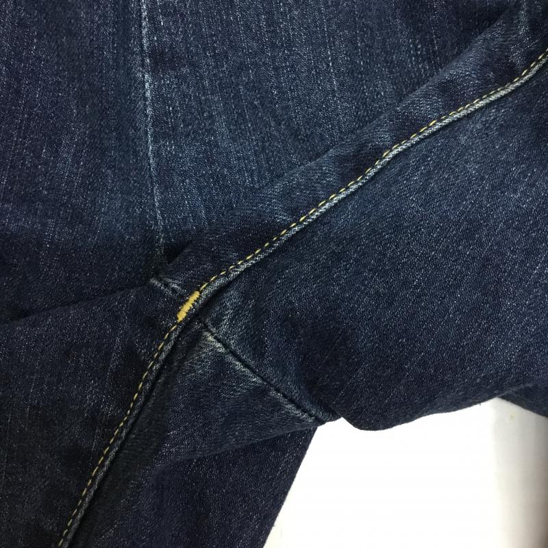 スライジーンズ SLY JEANS パンツ デニム、ジーンズ ダメージ加工 2 無地 X ダメージ加工 インディゴ / インディゴ / レディース USED 古着 中古 10044366