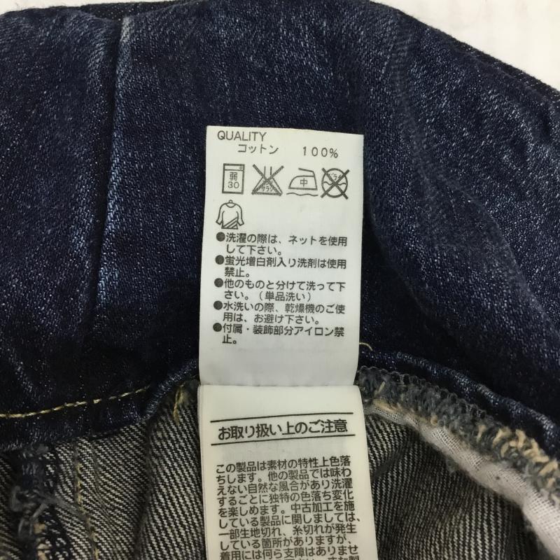 スライジーンズ SLY JEANS パンツ デニム、ジーンズ ダメージ加工 2 無地 X ダメージ加工 インディゴ / インディゴ / レディース USED 古着 中古 10044366