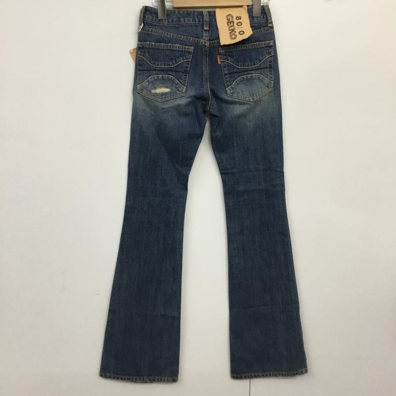 ゲッコー GEKKO パンツ デニム、ジーンズ 無地 インディゴ / インディゴ / レディース USED 古着 中古 10044373
