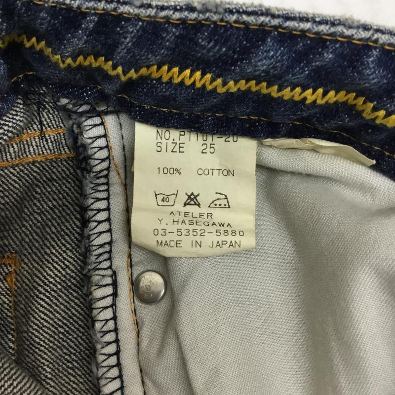 ゲッコー GEKKO パンツ デニム、ジーンズ 無地 インディゴ / インディゴ / レディース USED 古着 中古 10044373