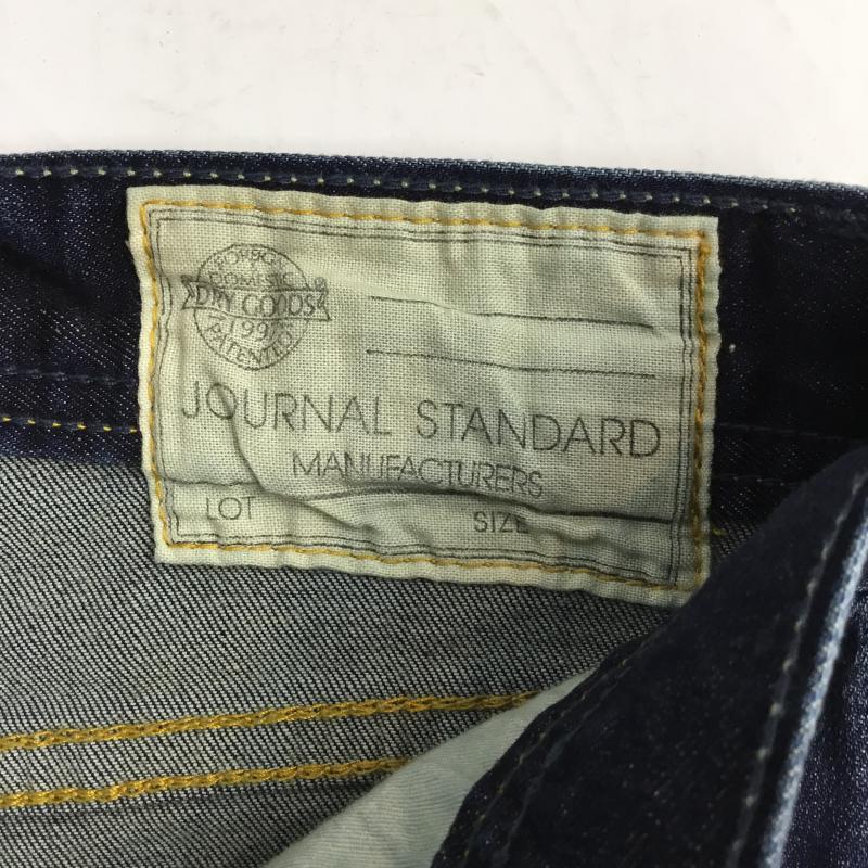 ジャーナルスタンダード JOURNAL STANDARD パンツ デニム、ジーンズ タグ付 34 無地 インディゴ / インディゴ / レディース USED 古着 中古 10044379