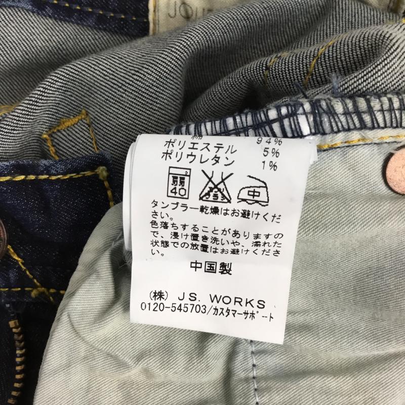 ジャーナルスタンダード JOURNAL STANDARD パンツ デニム、ジーンズ タグ付 34 無地 インディゴ / インディゴ / レディース USED 古着 中古 10044379