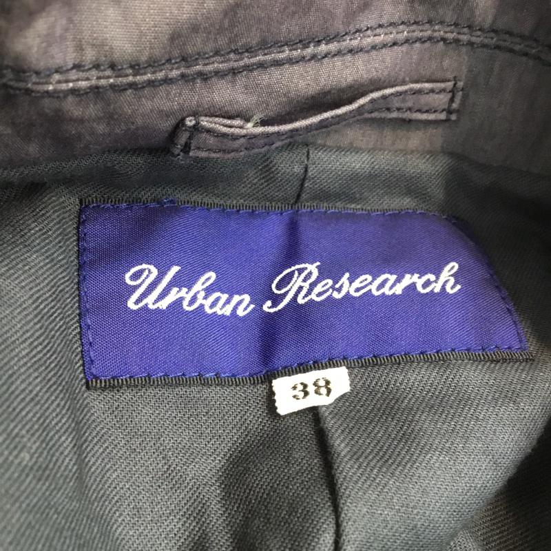 アーバンリサーチ URBAN RESEARCH コート コート一般 38 無地 紺 / ネイビー / メンズ USED 古着 中古 10044425
