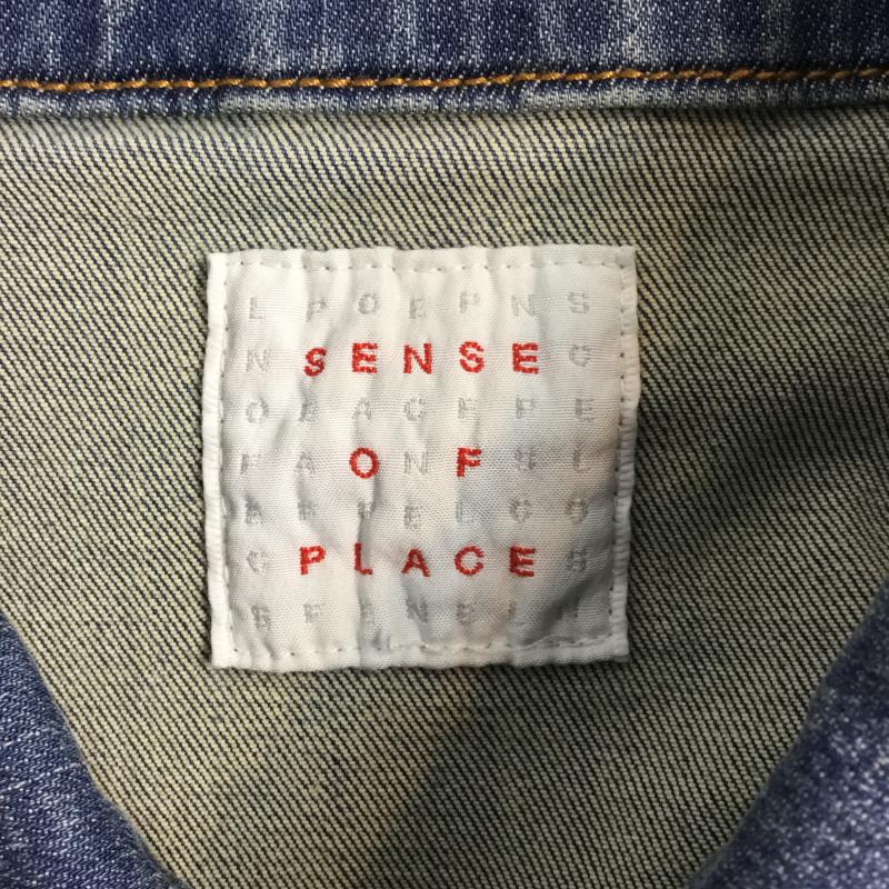 センスオブプレイス SENSEOFPLACE ジャケット、上着 ジャケット、ブレザー FREE 無地 水色 / ライトブルー / レディース USED 古着 中古 10044581