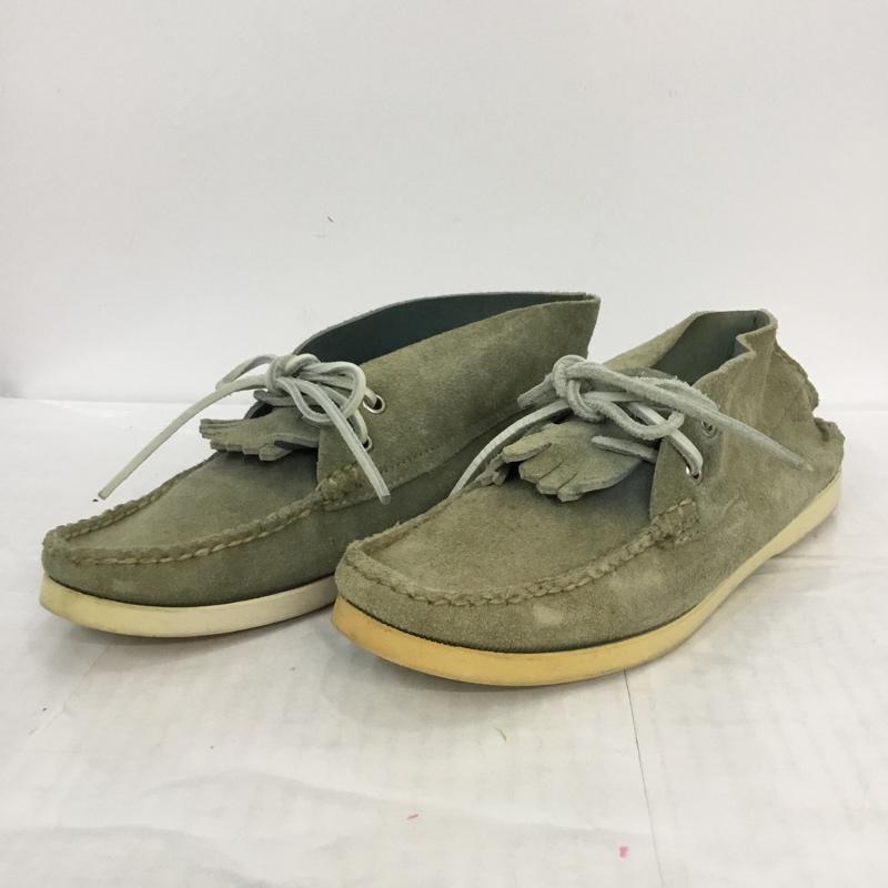 ユケテン YUKETEN カジュアルシューズ カジュアルシューズ モカシン スエード 箱無 無地 ベージュ / ベージュ / レディース USED 古着 中古 10044739
