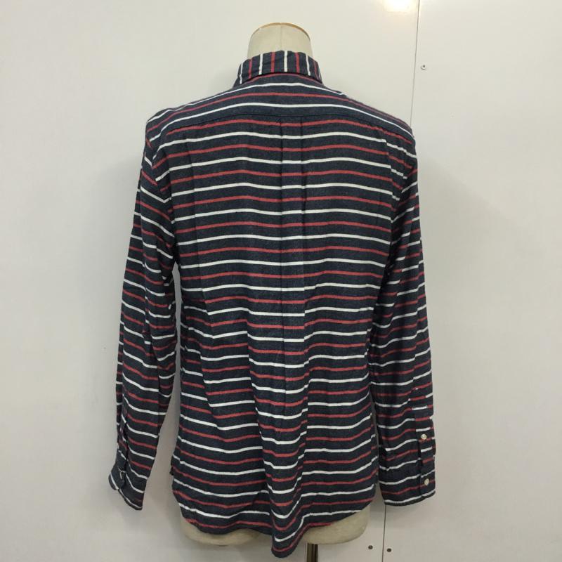 ビームス ハート BEAMS HEART シャツ、ブラウス 長袖 ボーダー M ボーダー柄 マルチカラー / マルチカラー / メンズ USED 古着 中古 10044758
