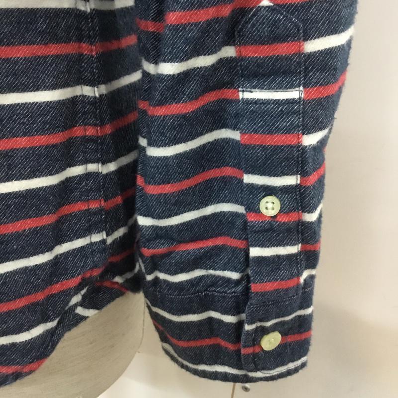 ビームス ハート BEAMS HEART シャツ、ブラウス 長袖 ボーダー M ボーダー柄 マルチカラー / マルチカラー / メンズ USED 古着 中古 10044758