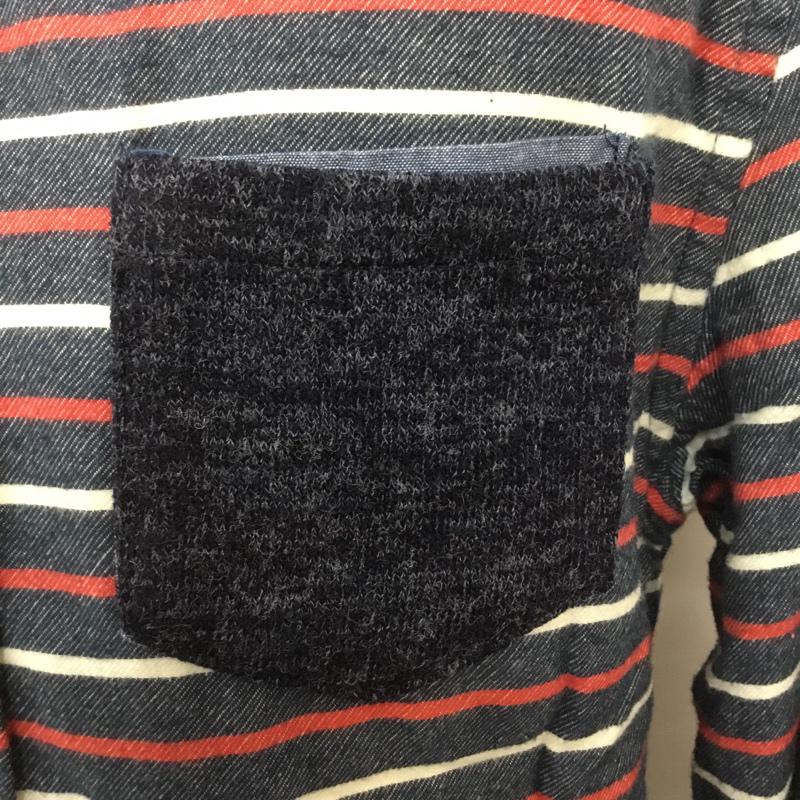 ビームス ハート BEAMS HEART シャツ、ブラウス 長袖 ボーダー M ボーダー柄 マルチカラー / マルチカラー / メンズ USED 古着 中古 10044758