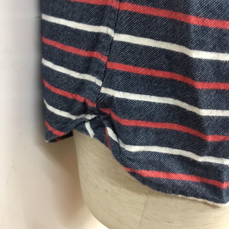 ビームス ハート BEAMS HEART シャツ、ブラウス 長袖 ボーダー M ボーダー柄 マルチカラー / マルチカラー / メンズ USED 古着 中古 10044758
