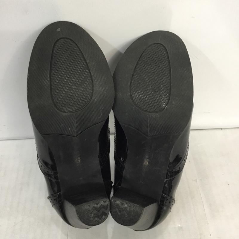 フーズフーチコ who's who Chico パンプス パンプス ヒール タッセル S 無地 黒 / ブラック / レディース USED 古着 中古 10044814