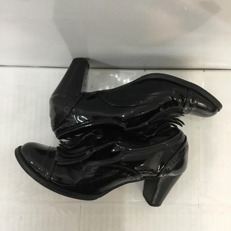 フーズフーチコ who's who Chico パンプス パンプス ヒール タッセル S 無地 黒 / ブラック / レディース USED 古着 中古 10044814
