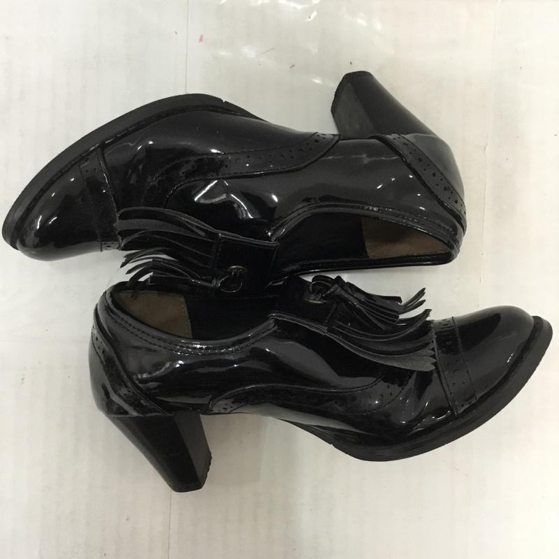 フーズフーチコ who's who Chico パンプス パンプス ヒール タッセル S 無地 黒 / ブラック / レディース USED 古着 中古 10044814