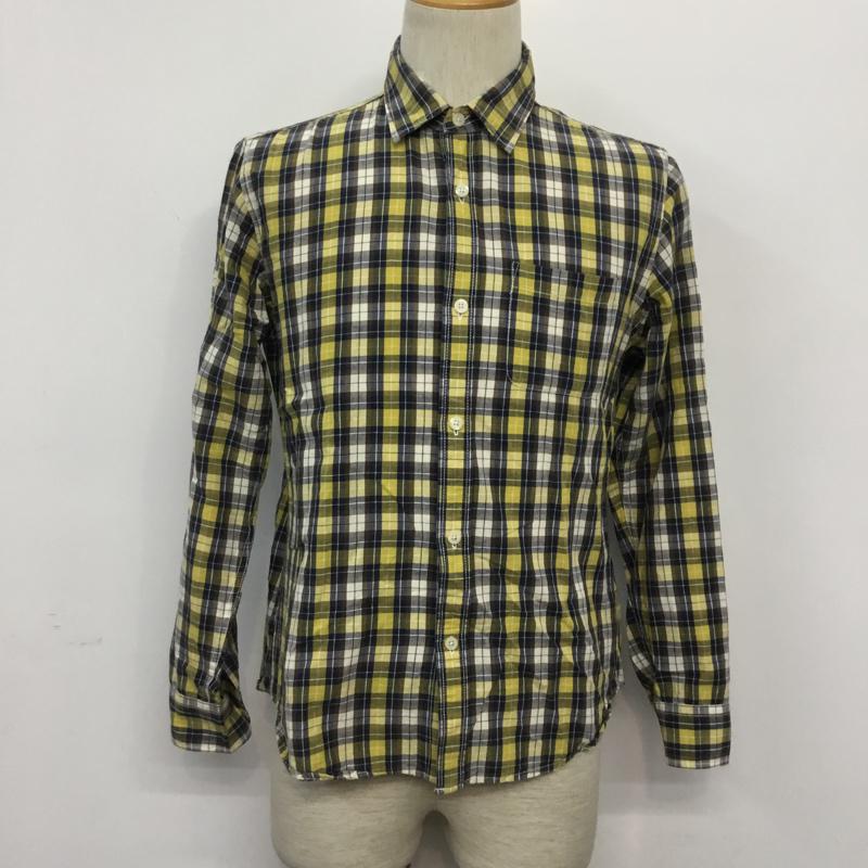 グローバルワーク GLOBAL WORK シャツ、ブラウス 長袖 チェックシャツ M チェック マルチカラー / マルチカラー / メンズ USED 古着 中古 10044819
