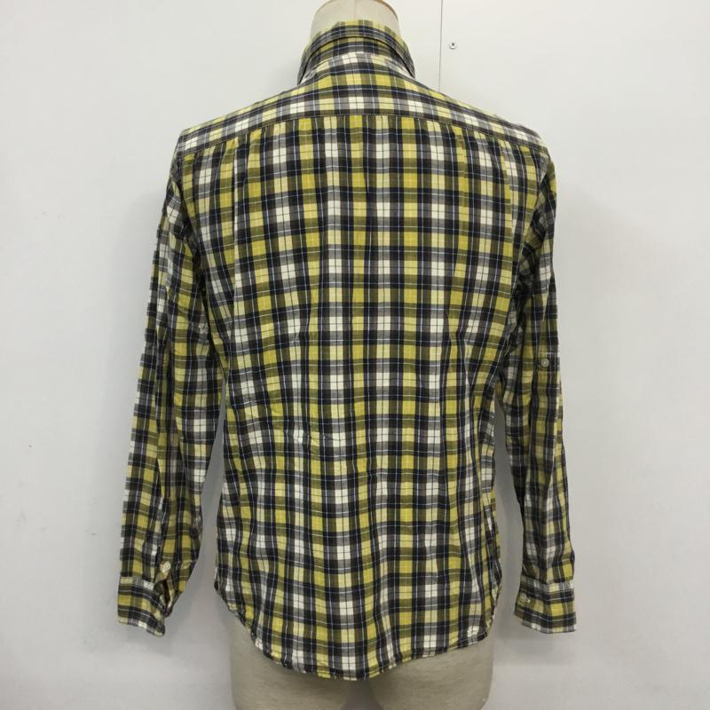 グローバルワーク GLOBAL WORK シャツ、ブラウス 長袖 チェックシャツ M チェック マルチカラー / マルチカラー / メンズ USED 古着 中古 10044819