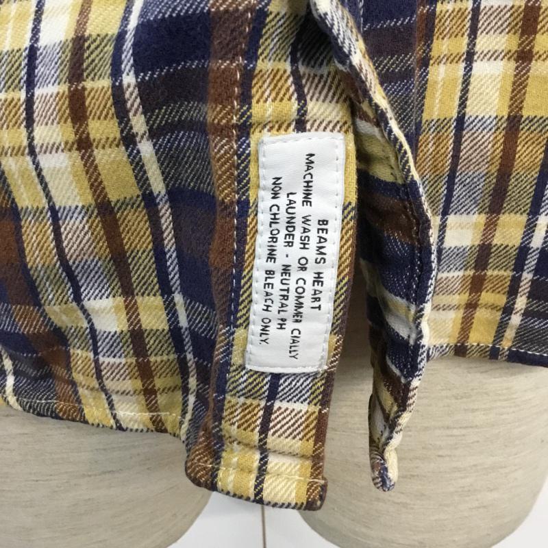 ビームス ハート BEAMS HEART シャツ、ブラウス 長袖 チェックシャツ S チェック マルチカラー / マルチカラー / メンズ USED 古着 中古 10044837