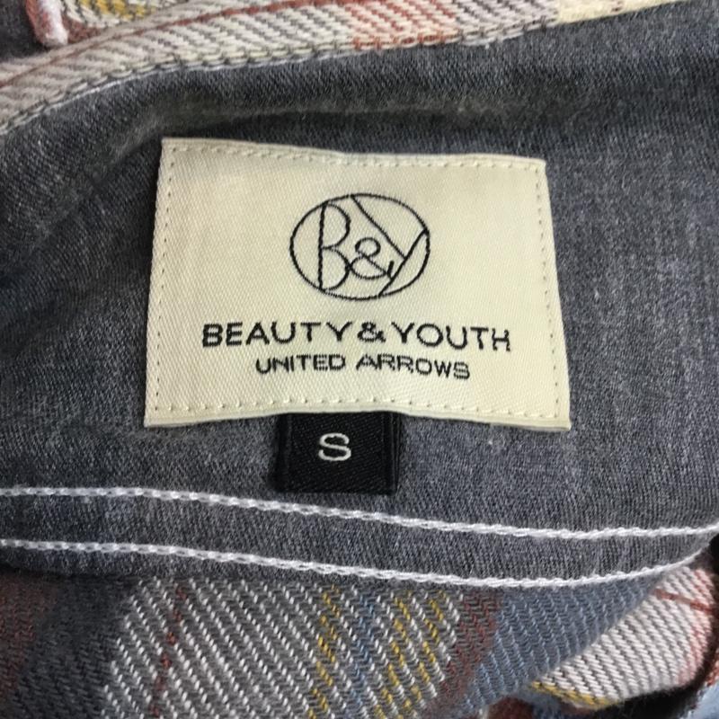 ビューティアンドユースユナイテッドアローズ BEAUTY&YOUTH UNITED ARROWS シャツ、ブラウス 長袖 チェックシャツ 長袖シャツ ボタンダウンシャツ S チェック マルチカラー / マルチカラー / メンズ USED 古着 中古 10044838