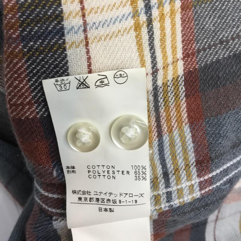 ビューティアンドユースユナイテッドアローズ BEAUTY&YOUTH UNITED ARROWS シャツ、ブラウス 長袖 チェックシャツ 長袖シャツ ボタンダウンシャツ S チェック マルチカラー / マルチカラー / メンズ USED 古着 中古 10044838