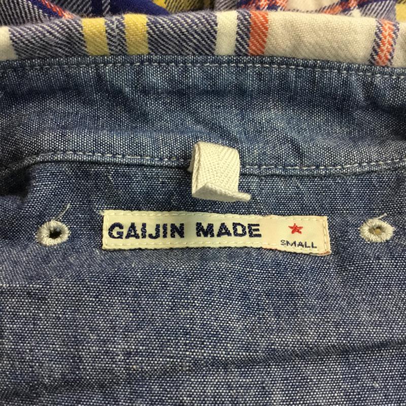 ガイジンメイド GAIJIN MADE シャツ、ブラウス 長袖 チェックシャツ S チェック マルチカラー / マルチカラー / メンズ USED 古着 中古 10044840