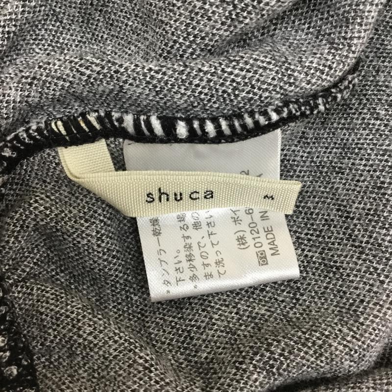 シュカ SHUCA パンツ ショートパンツ M 総柄 白 / ホワイト / X 黒 / ブラック / レディース USED 古着 中古 10044919