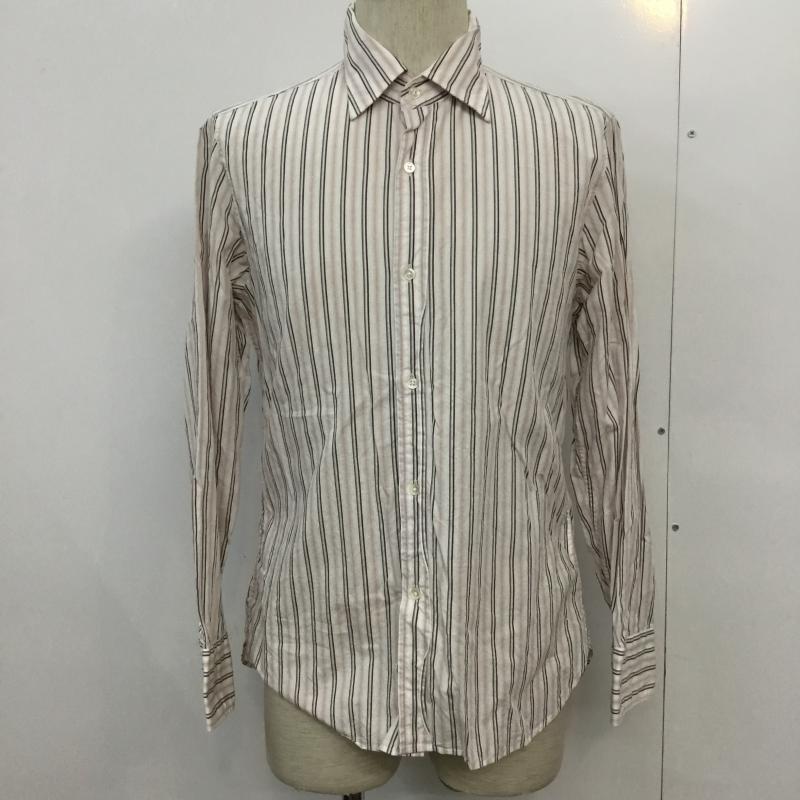 ジャーナルスタンダード JOURNAL STANDARD シャツ、ブラウス 長袖 ストライプシャツ M ストライプ マルチカラー / マルチカラー / メンズ USED 古着 中古 10044985