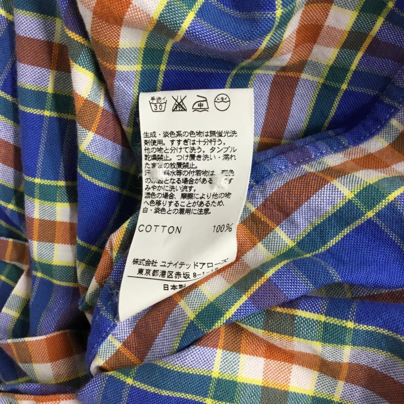 ビューティアンドユースユナイテッドアローズ BEAUTY&YOUTH UNITED ARROWS シャツ、ブラウス 長袖 チェックシャツ ボタンダウンシャツ M チェック マルチカラー / マルチカラー / メンズ USED 古着 中古 10045007