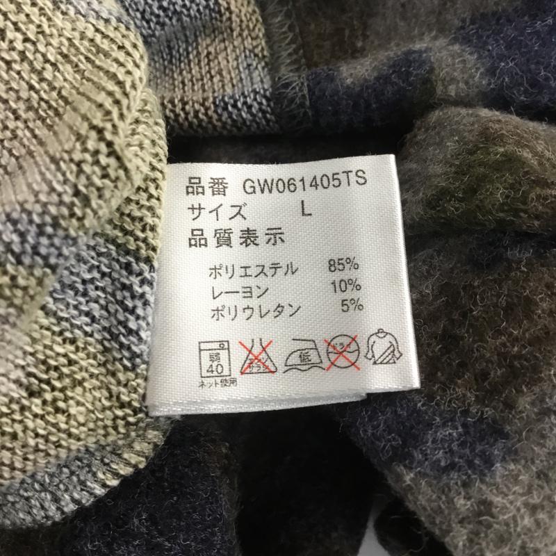 グローバルワーク GLOBAL WORK ニット、セーター 長袖 カモ柄 L カモフラージュ柄・迷彩 マルチカラー / マルチカラー / レディース USED 古着 中古 10045018