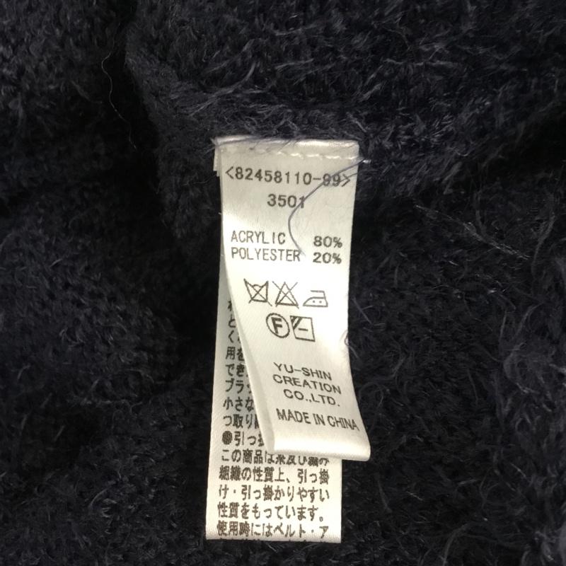 YEVS YEVS ワンピース ひざ丈スカート 無地 紺 / ネイビー / レディース USED 古着 中古 10045031