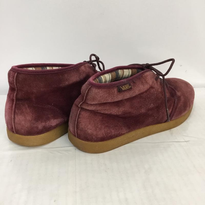 バンズ VANS ブーツ 一般 チャッカブーツ HABOOB V3313 25.5cm 箱無 25.5cm 無地 えんじ / ワインレッド / メンズ USED 古着 中古 10045049