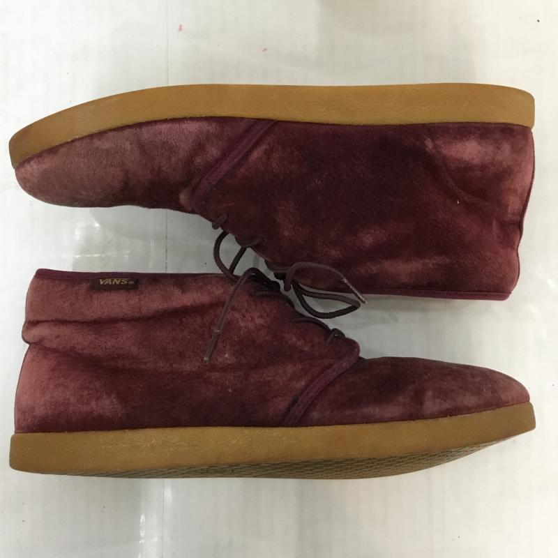 バンズ VANS ブーツ 一般 チャッカブーツ HABOOB V3313 25.5cm 箱無 25.5cm 無地 えんじ / ワインレッド / メンズ USED 古着 中古 10045049