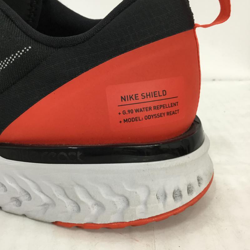 ナイキ NIKE スニーカー スニーカー ODYSSEY REACT SHIELD NRG BQ9780-006 29cm 箱無 29.0cm 無地 X ロゴ、文字 白 / ホワイト / X 黒 / ブラック / X 赤 / レッド / メンズ USED 古着 中古 10045061