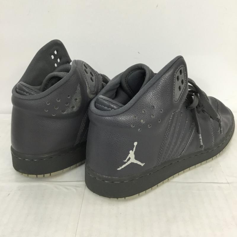 ナイキ NIKE スニーカー スニーカー AIR JORDAN 1 FLIGHT 4 PREM 828237-013 25cm 箱無 25.0cm 無地 ダークグレー / ダークグレー / メンズ USED 古着 中古 10045080
