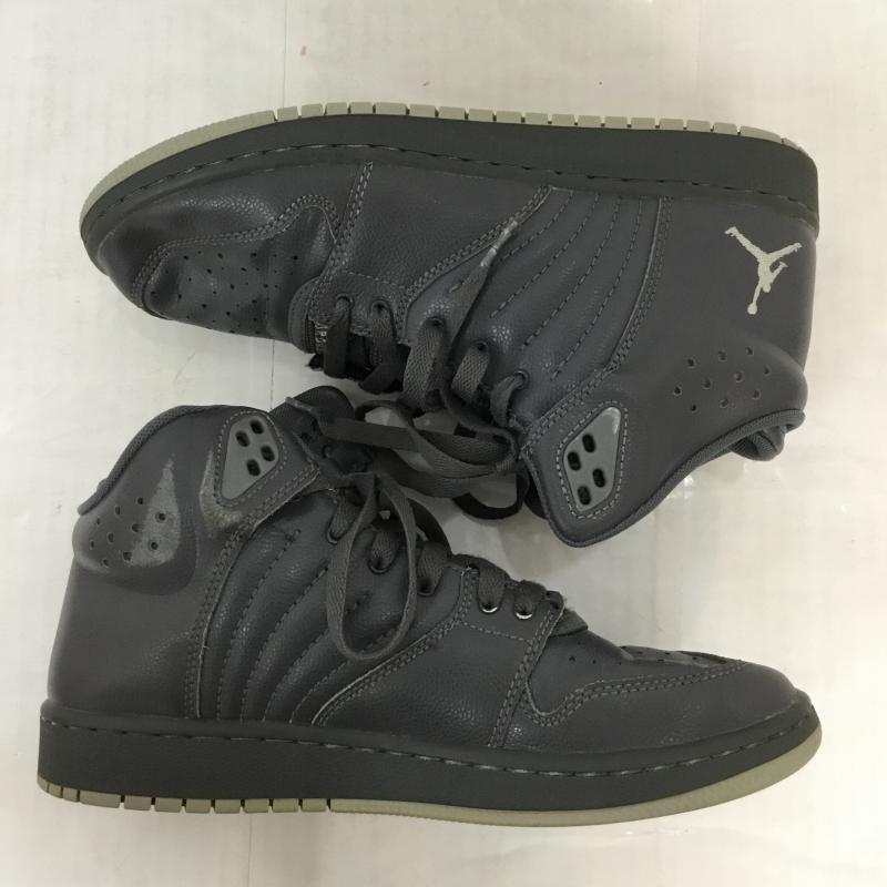 ナイキ NIKE スニーカー スニーカー AIR JORDAN 1 FLIGHT 4 PREM 828237-013 25cm 箱無 25.0cm 無地 ダークグレー / ダークグレー / メンズ USED 古着 中古 10045080