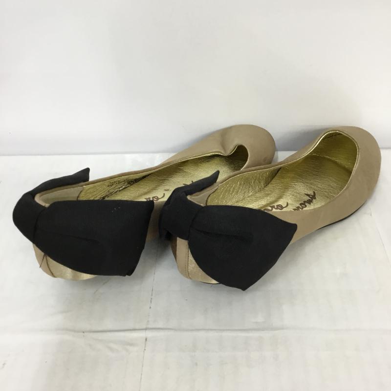 ペピータ ドロ ユナイテッドアローズ Pepita d'oro UNITED ARROWS パンプス パンプス 23cm 箱無 23.0cm 無地 黒 / ブラック / X ベージュ / ベージュ / レディース USED 古着 中古 10045109