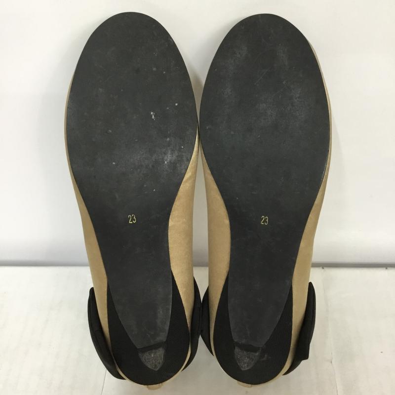 ペピータ ドロ ユナイテッドアローズ Pepita d'oro UNITED ARROWS パンプス パンプス 23cm 箱無 23.0cm 無地 黒 / ブラック / X ベージュ / ベージュ / レディース USED 古着 中古 10045109