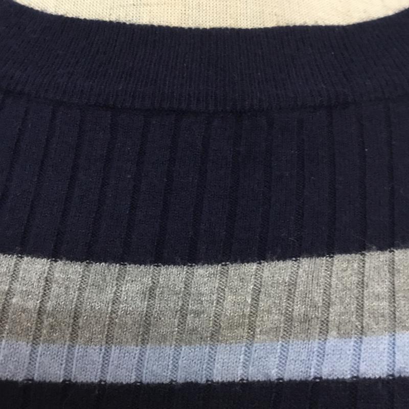 オリーブデオリーブ OLIVE des OLIVE ニット、セーター 長袖 ボーダー FREE ボーダー柄 マルチカラー / マルチカラー / レディース USED 古着 中古 10045279