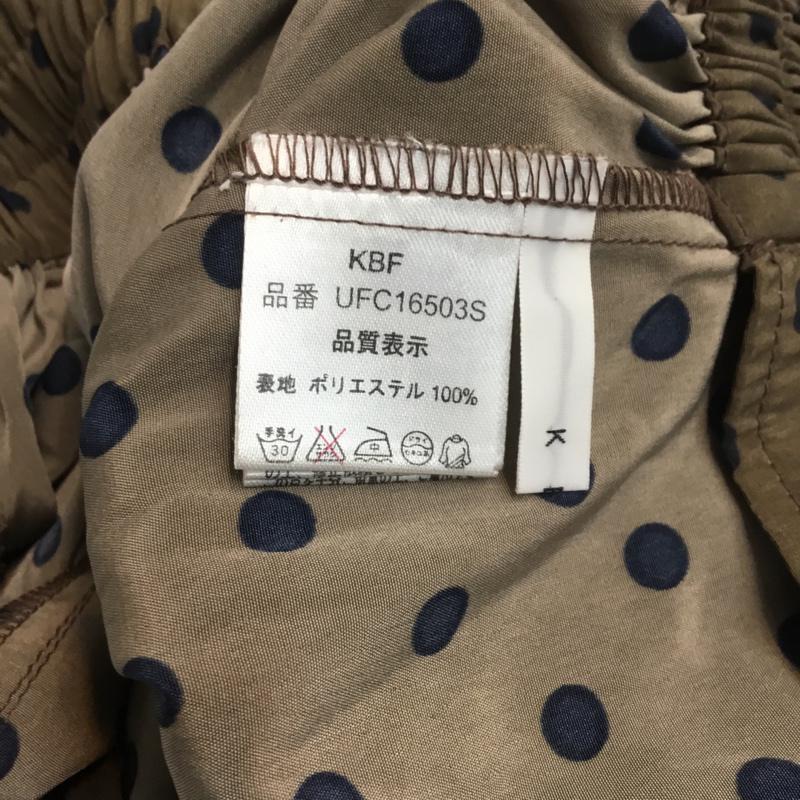 ケービーエフ KBF パンツ ショートパンツ ドット 水玉 ドット 茶 / ブラウン / レディース USED 古着 中古 10045301