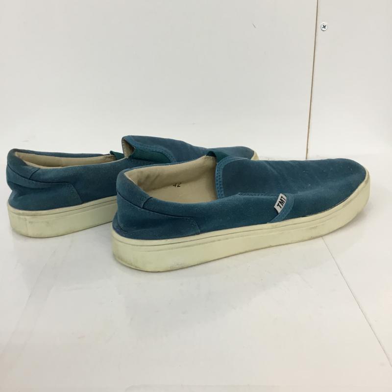 ティーエムティー TMT スリッポン スリッポン SIZE:42 箱無 無地 緑 / グリーン / X 青 / ブルー / メンズ USED 古着 中古 10045341