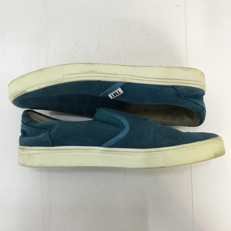 ティーエムティー TMT スリッポン スリッポン SIZE:42 箱無 無地 緑 / グリーン / X 青 / ブルー / メンズ USED 古着 中古 10045341