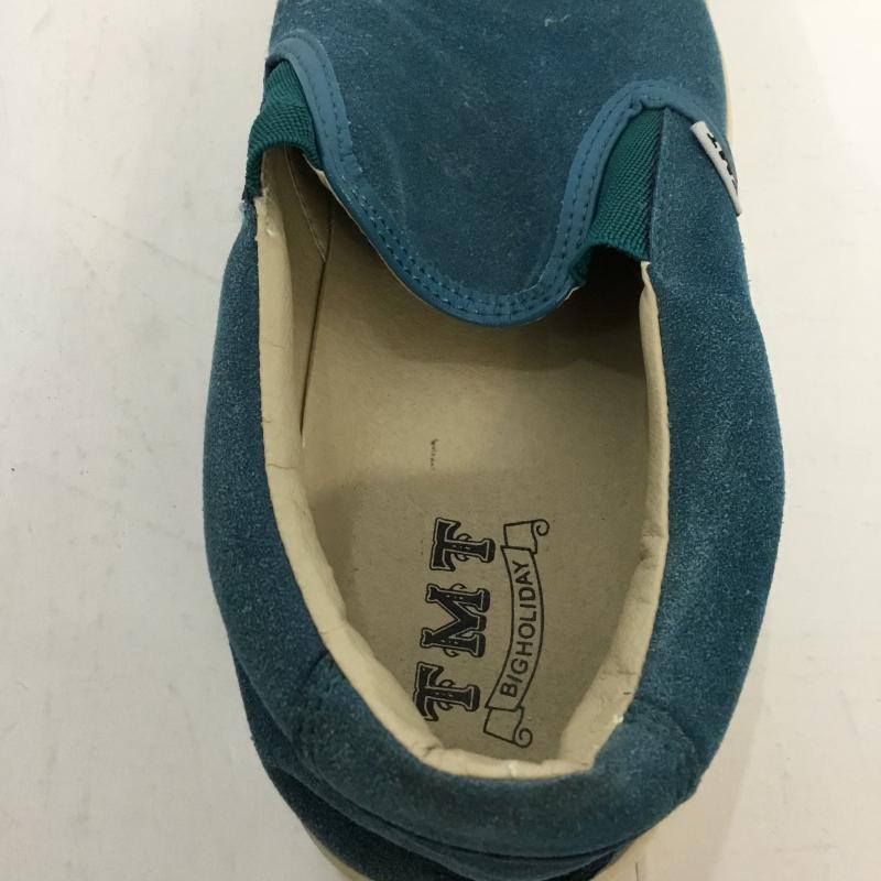 ティーエムティー TMT スリッポン スリッポン SIZE:42 箱無 無地 緑 / グリーン / X 青 / ブルー / メンズ USED 古着 中古 10045341
