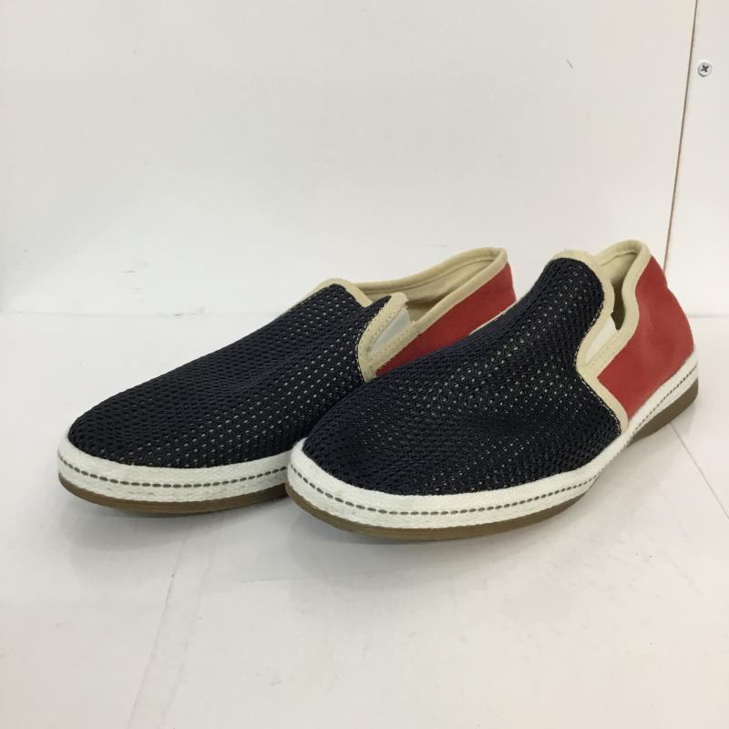 チャオパニック CIAOPANIC スリッポン スリッポン SIZE:41 箱無 無地 赤 / レッド / X ベージュ / ベージュ / X 紺 / ネイビー / メンズ USED 古着 中古 10045342