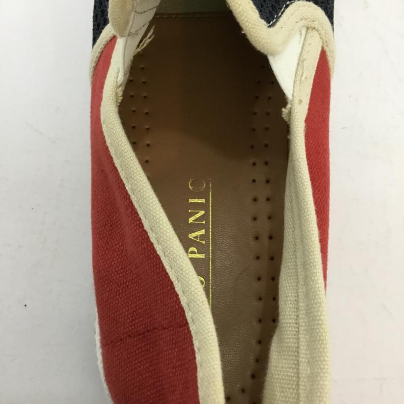 チャオパニック CIAOPANIC スリッポン スリッポン SIZE:41 箱無 無地 赤 / レッド / X ベージュ / ベージュ / X 紺 / ネイビー / メンズ USED 古着 中古 10045342