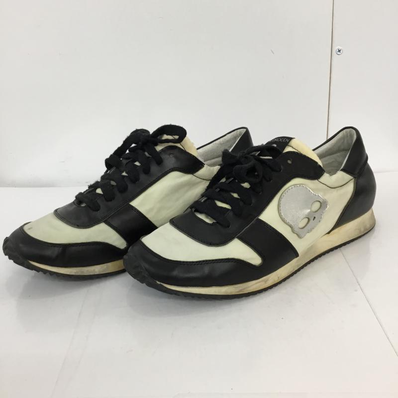 ハイドロゲン HYDROGEN スニーカー スニーカー 箱無 無地 X ワンポイント 白 / ホワイト / X 黒 / ブラック / メンズ USED 古着 中古 10045345