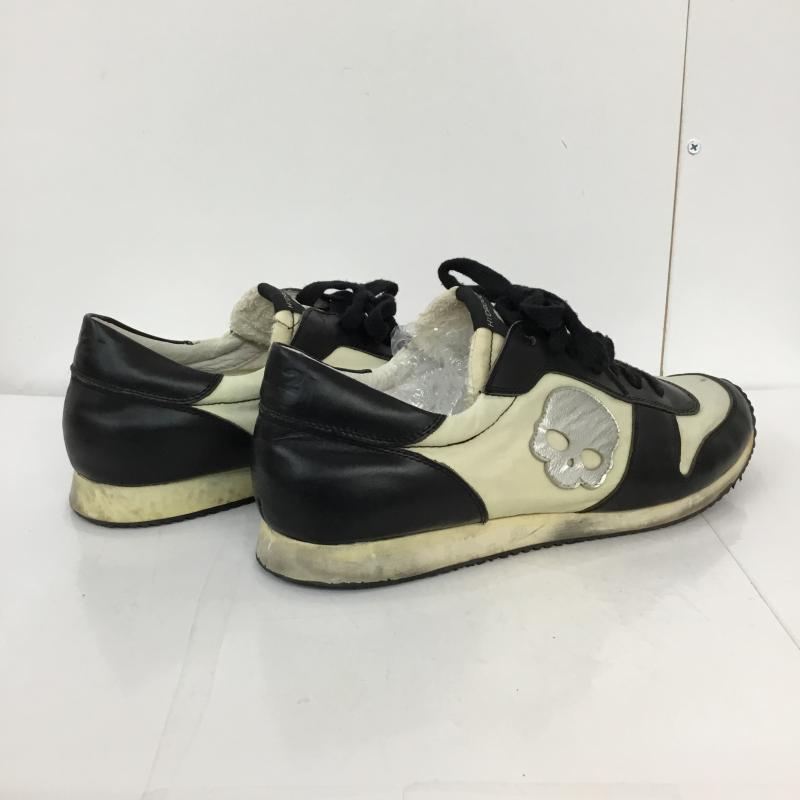 ハイドロゲン HYDROGEN スニーカー スニーカー 箱無 無地 X ワンポイント 白 / ホワイト / X 黒 / ブラック / メンズ USED 古着 中古 10045345