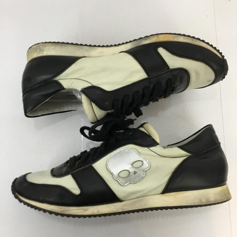 ハイドロゲン HYDROGEN スニーカー スニーカー 箱無 無地 X ワンポイント 白 / ホワイト / X 黒 / ブラック / メンズ USED 古着 中古 10045345