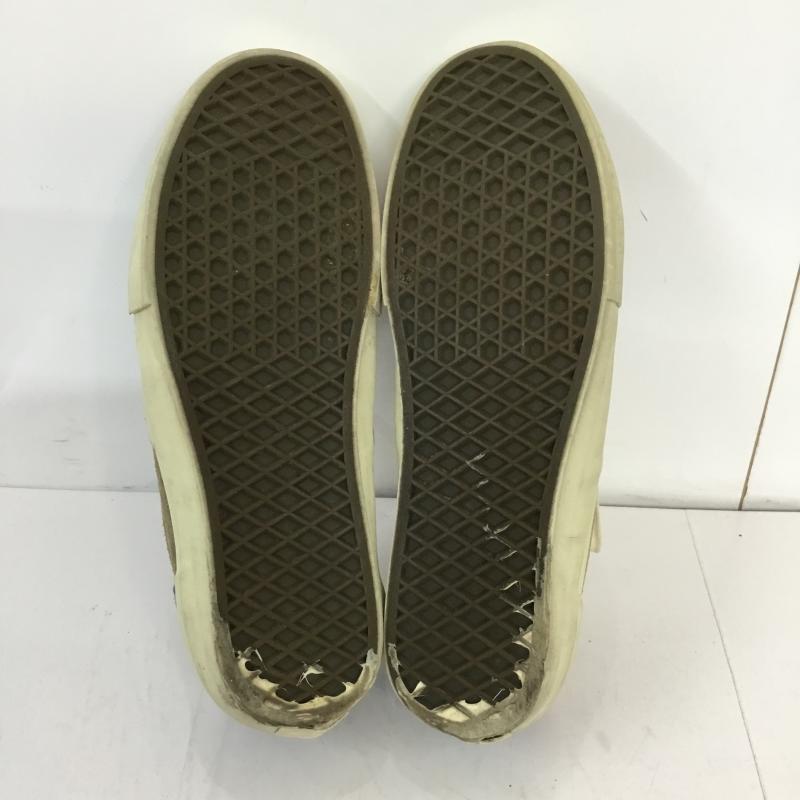 バンズ VANS スニーカー スニーカー US:8 箱無 US:8 無地 ベージュ / ベージュ / X 水色 / ライトブルー / メンズ USED 古着 中古 10045346