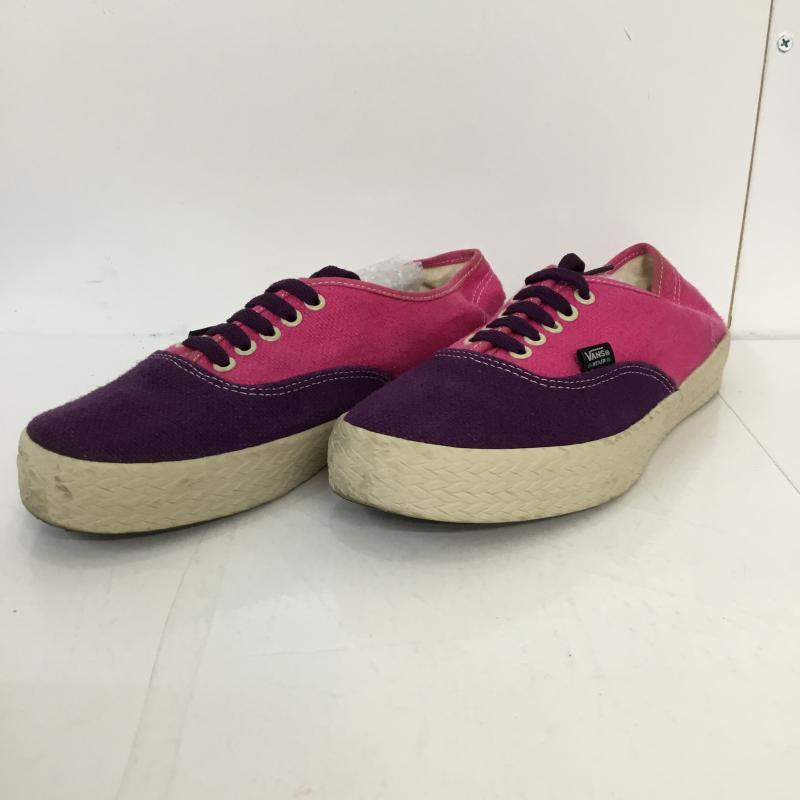 バンズ VANS スニーカー スニーカー V44CONV 26cm 箱無 26.0cm 無地 桃 / ピンク / X 紫 / パープル / メンズ USED 古着 中古 10045348