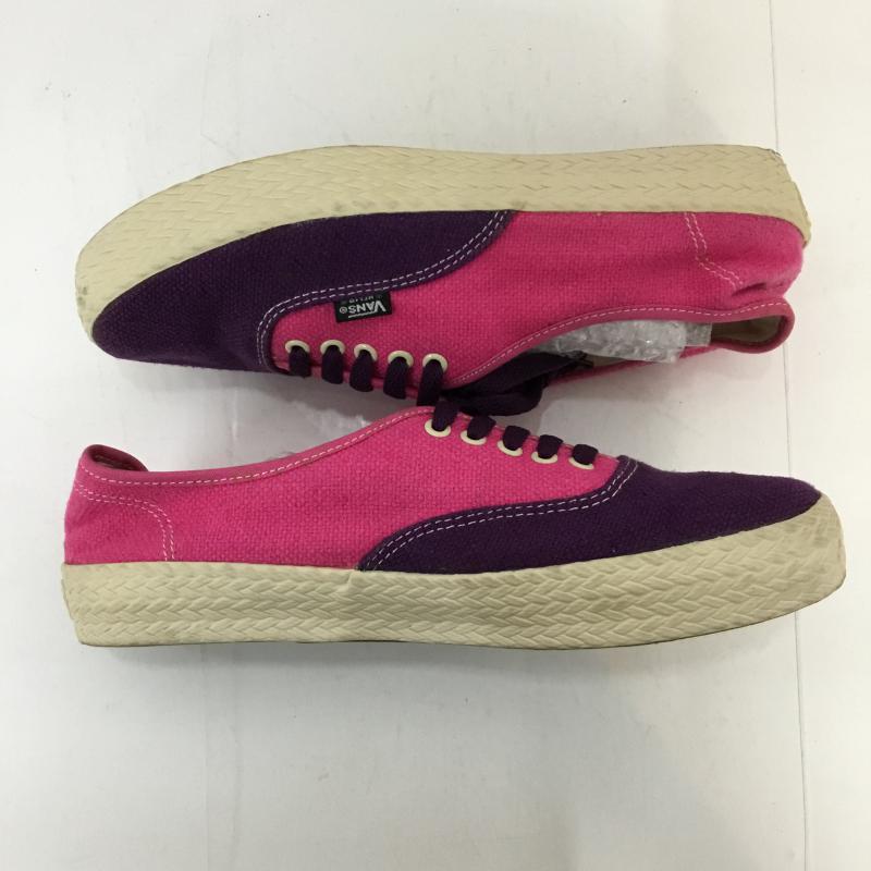 バンズ VANS スニーカー スニーカー V44CONV 26cm 箱無 26.0cm 無地 桃 / ピンク / X 紫 / パープル / メンズ USED 古着 中古 10045348