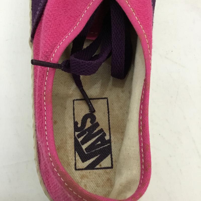 バンズ VANS スニーカー スニーカー V44CONV 26cm 箱無 26.0cm 無地 桃 / ピンク / X 紫 / パープル / メンズ USED 古着 中古 10045348