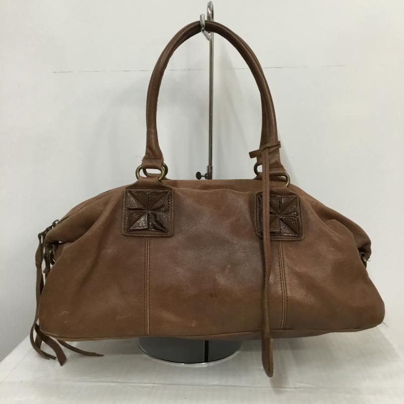 ユナイテッドバンブー united bamboo ハンドバッグ ハンドバッグ 2WAY ショルダーバッグ 無地 茶 / ブラウン / レディース USED 古着 中古 10045451