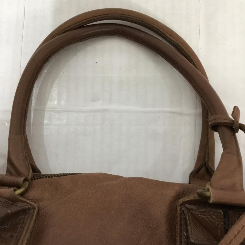 ユナイテッドバンブー united bamboo ハンドバッグ ハンドバッグ 2WAY ショルダーバッグ 無地 茶 / ブラウン / レディース USED 古着 中古 10045451